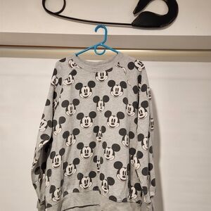 Disney Mickey Mouse Gray Sweatshirt